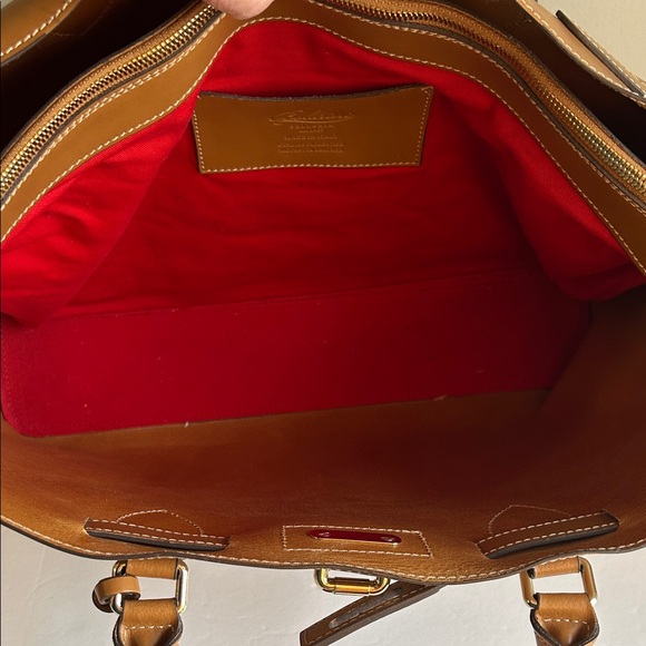 Boldrini Selleria Made in Italy Leather Satchel Tote Bag - Picture 10 of 13